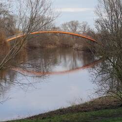 Katzenbuckelbrücke am Waldbad