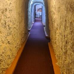 The underground hallways