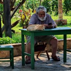 Papa Noël der Herbergsvater