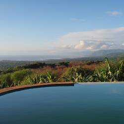 Overlooking the rift valley and lake Manyara