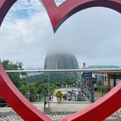 Pao de Açucar im Nebel