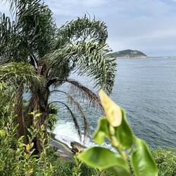 Blick von Urca auf die Bucht vor Praia Vermelho