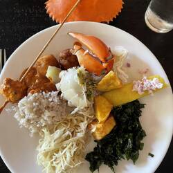 Traditionelles Seafood