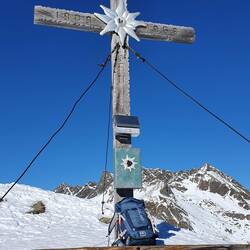 Am Gipfelkreuz des Strasskopf 🏔erfreue ich mich immer wieder🤩