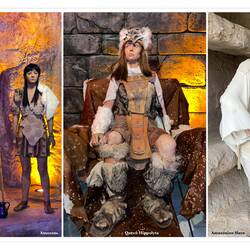 Wax figures at the Amazon Village — Samsun, Turkey.