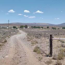Middelpos Turn Off from the Main Road