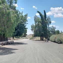 Tomorrow's road out of Town.