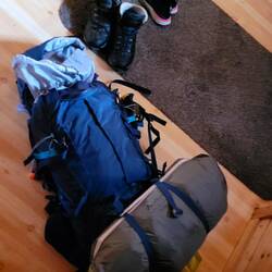 kurze Rettung ins Warme und Trockene