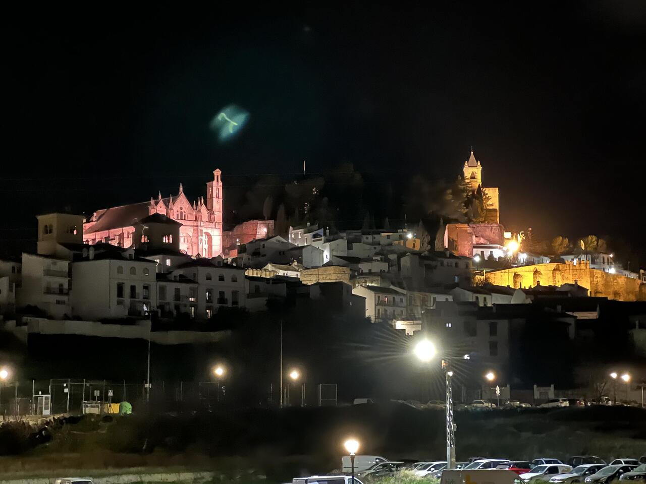 La ville vue de notre parking