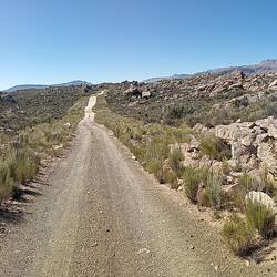 Getting slow to the top, or better said, the part that is not that steep anymore.