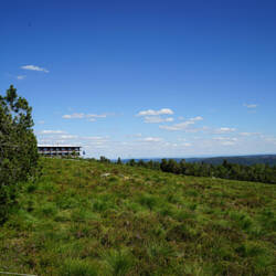 Blick auf das Hotel am Schliffkopf