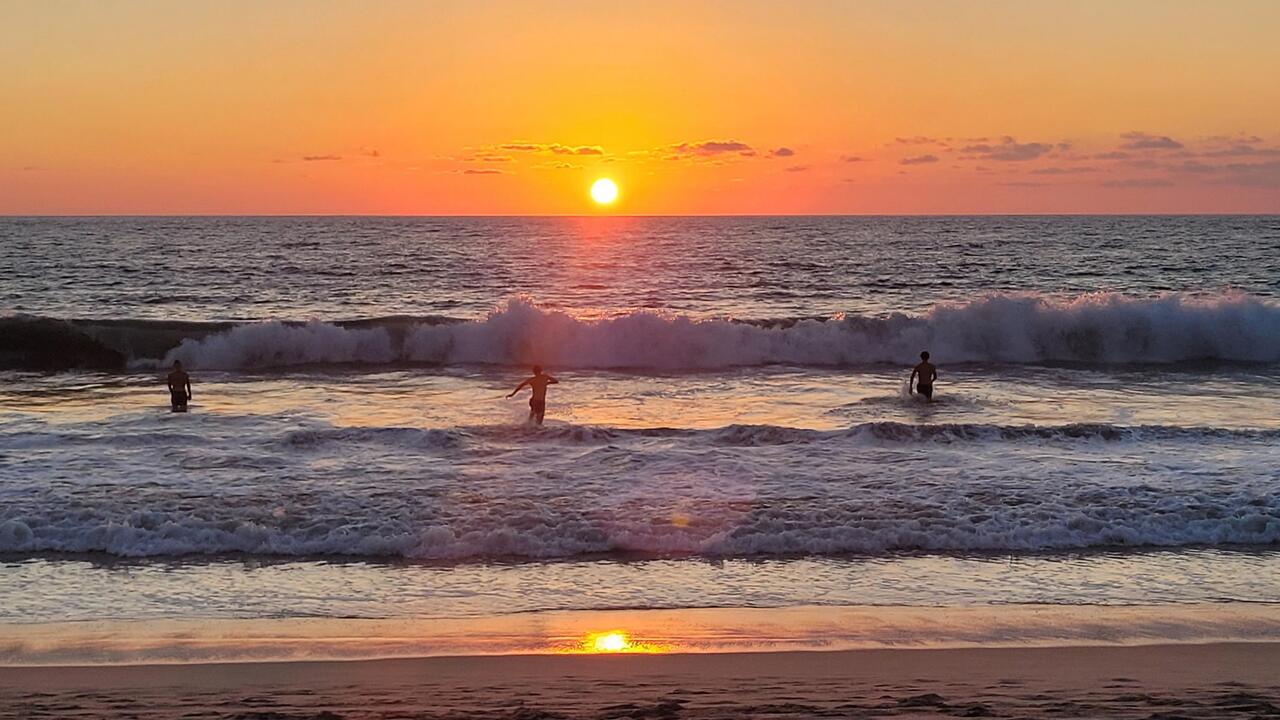 Sonnenuntergang in Puerto Escondido