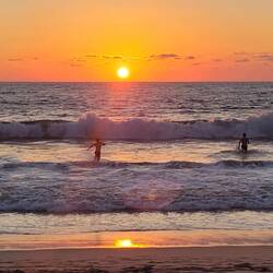 Sonnenuntergang in Puerto Escondido