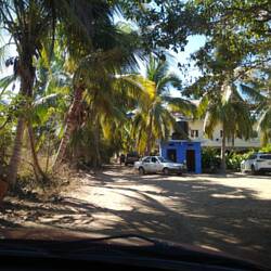 The road to the beach