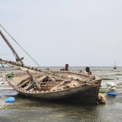 Dhow maintenance
