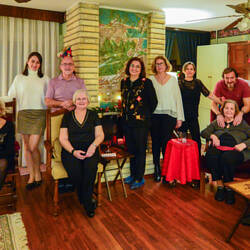 A group photo to commemorate the occasion — Christmas 2021 in İzmir, Turkey.