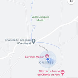 Location of La Petite Maison