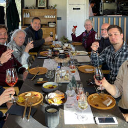 Cheers from our family to you from Hus Wines — Urla ... İzmir, Turkey.