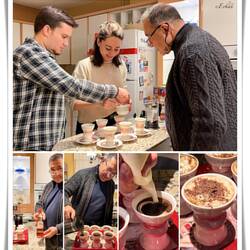 Making Rüdesheimer Coffee at home — Alsancak ... İzmir, Turkey