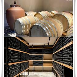 A glimpse of the Hus Wines cellar — Urla ... İzmir, Turkey.