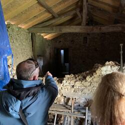 Small narn looking towards small 2nd house