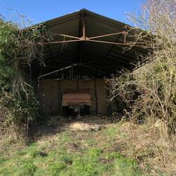 Open sided barn