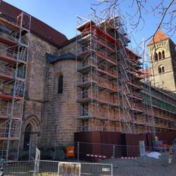 Die Kirche wird leider zur Zeit renoviert...