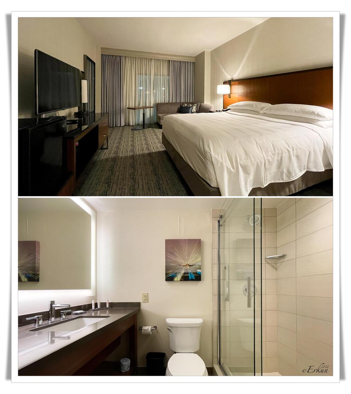 Room 1108 ... on the first floor of the South Tower @ IAH Marriott — Houston, TX.