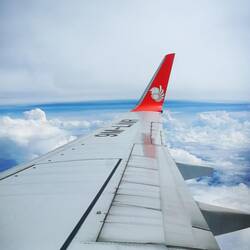 Anflug von Kuching