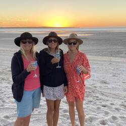 Sunset cocktails