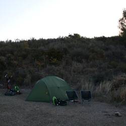 Unser erster "wilder" Platz