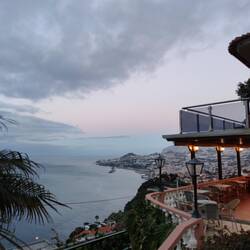 der letzte Blick auf das erwachende Funchal