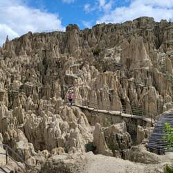 Valle de la Luna nahe La Paz