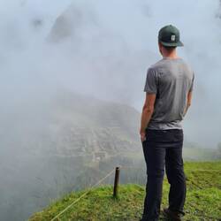 Blick auf Machu Picchu