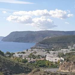 Blick auf Agua Amarga