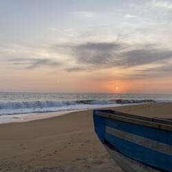 Wunderschöner Sonnenuntergang
