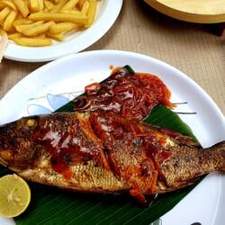 Letztes Mittagessen auf den Seychellen