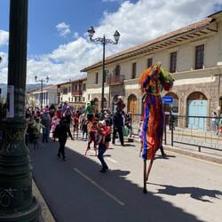 Karneval ist in der Stadt