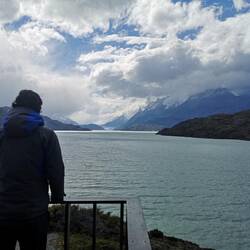 Blick auf den Glaciar Grey