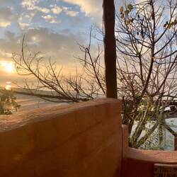 View from the toilet