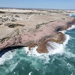 The Tub, ocean view of opening