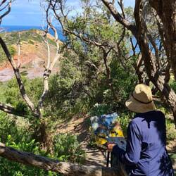 Came across an artist in the bush