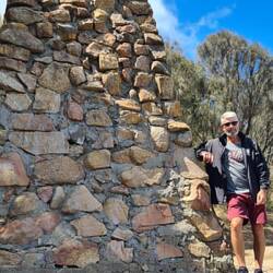 A cairn dedicated to Matthew Flinders