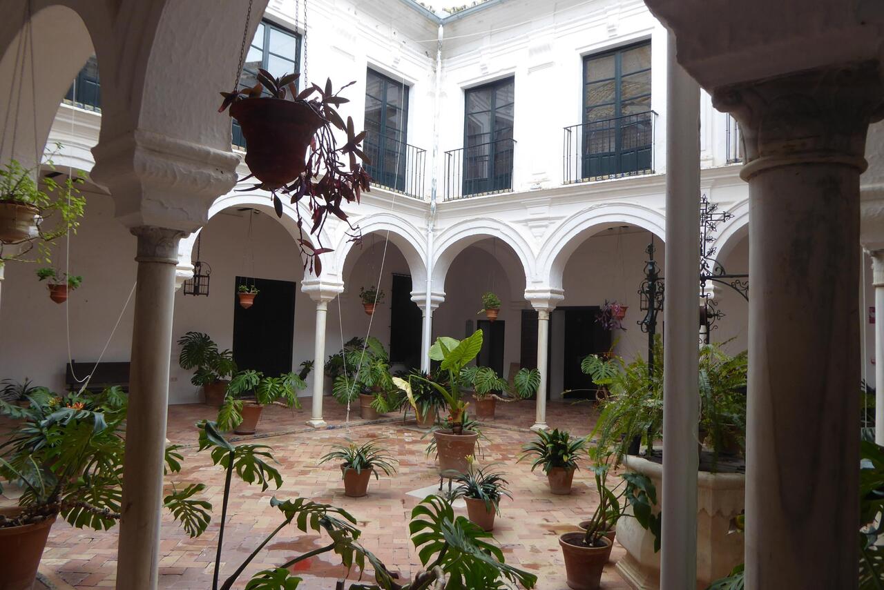 Courtyard of the museum