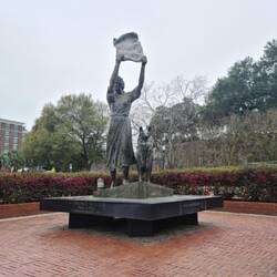 Savannah's Waving Girl