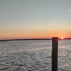 The view from the deck of Chick's