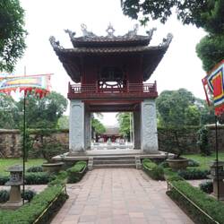 Der "Temple of Wisdom", einer früheren Universität, die von den Chinesen gegründet wurde