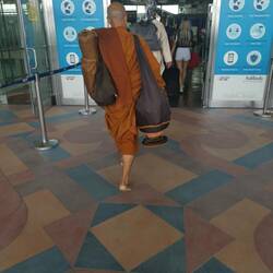 Willkommen am Flughafen Bangkok