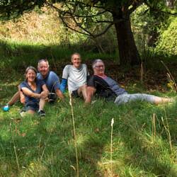 This was taken yesterday when we had lunch under the Chestnut tree
