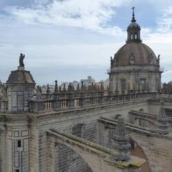Over the cathedral